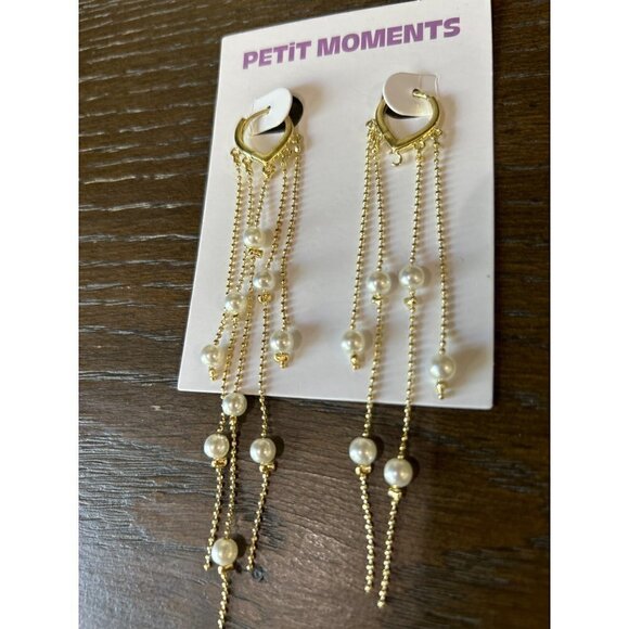 petit moments Copacabana Earrings Gold Womens Size OS - Picture 5 of 7